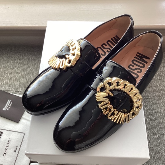 Moschino Logo Chain Loafer (Women) 8US / 38EU - Picture 16 of 16